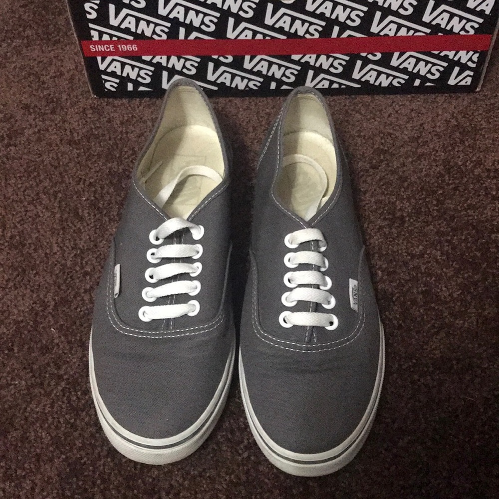 Grey/ Pewter Authentic Lo Pro Vans